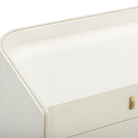 TOV Collins 56" Cream 6-Drawer Dresser