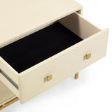 TOV Pesce 25" Shagreen 2 Drawer Nightstand