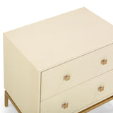 TOV Pesce 25" Shagreen 2 Drawer Nightstand