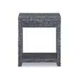 TOV Cassis 20" Mother of Pearl 1-Drawer Nightstand