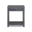 TOV Cassis 20" Mother of Pearl 1-Drawer Nightstand