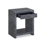 TOV Cassis 20" Mother of Pearl 1-Drawer Nightstand
