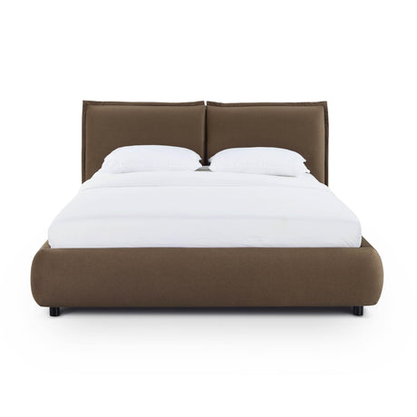 TOV Mel Performance Faux Mohair Velvet Bed Queen