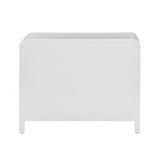 TOV Patty 28" Rattan 2 Drawer Nightstand