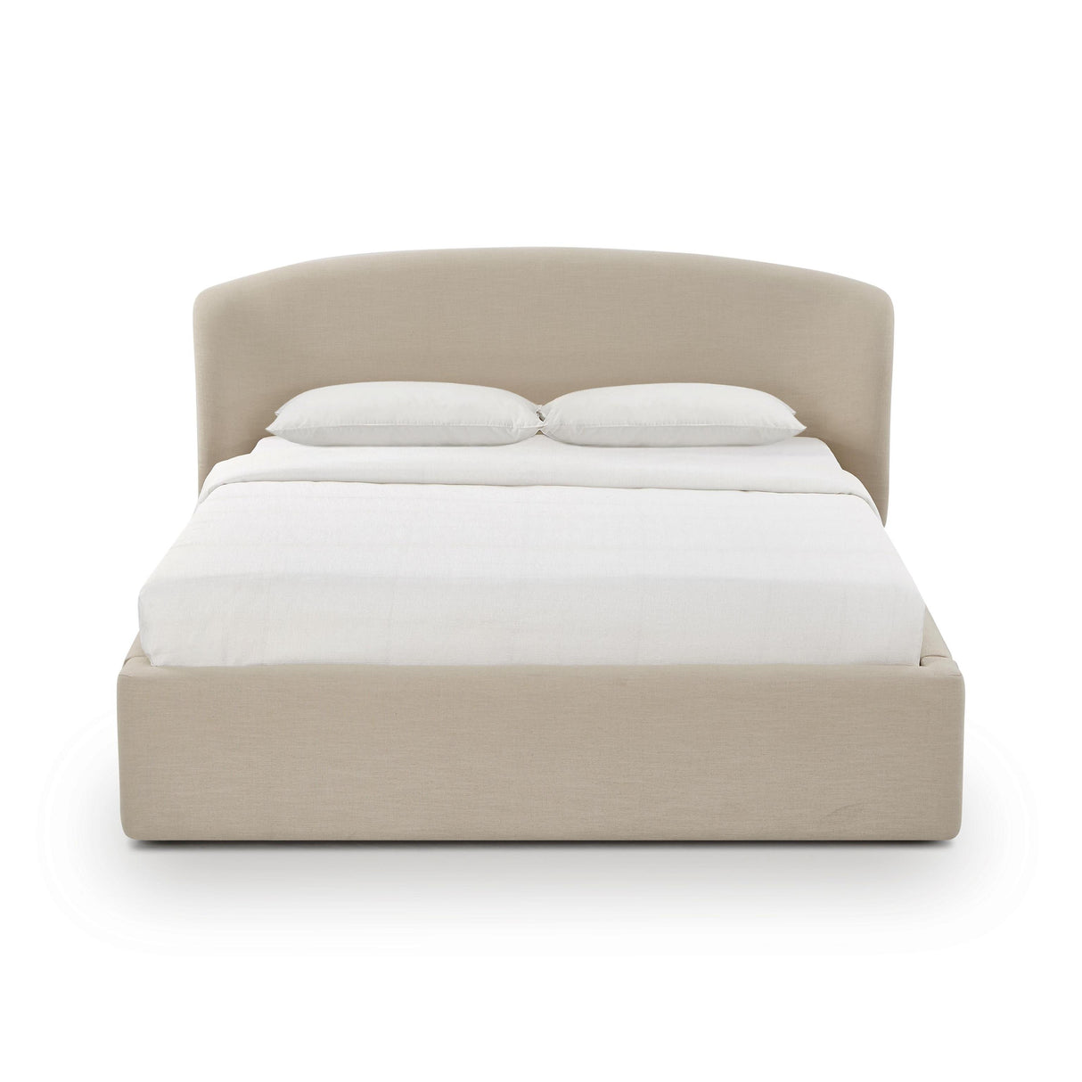 TOV Corey Upcycled Performance Linen Storage Bed Queen