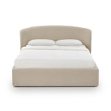 TOV Corey Upcycled Performance Linen Storage Bed Queen