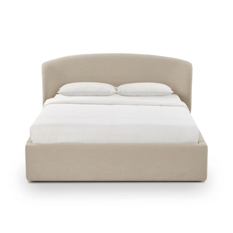 TOV Corey Upcycled Performance Linen Storage Bed Queen