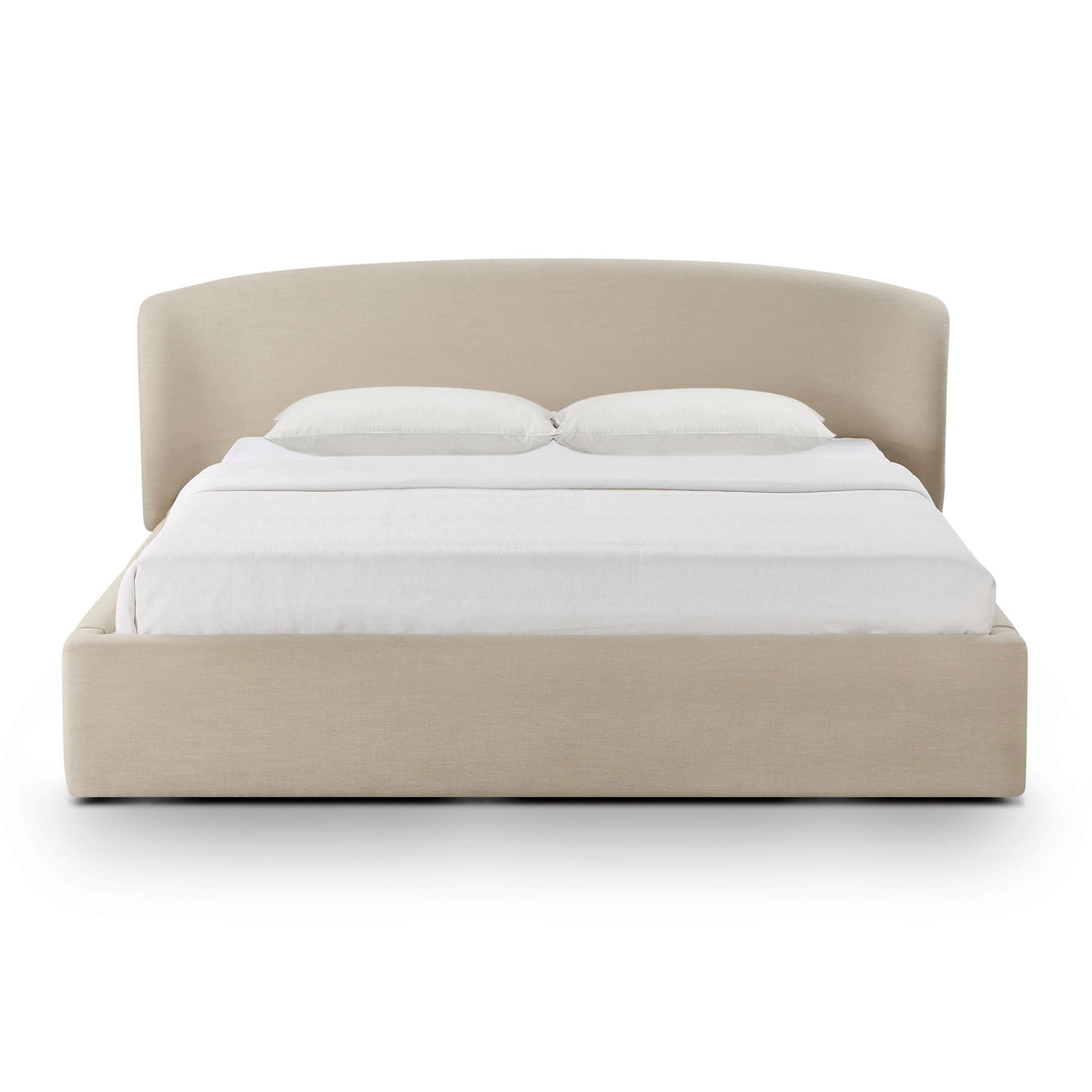 TOV Corey Upcycled Performance Linen Storage Bed King