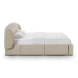 TOV Corey Upcycled Performance Linen Storage Bed King