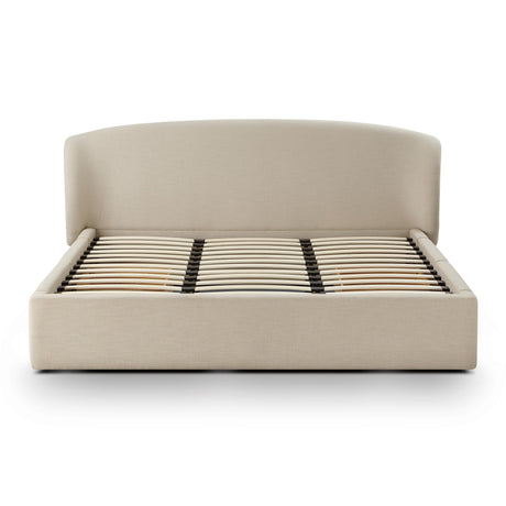 TOV Corey Upcycled Performance Linen Storage Bed King