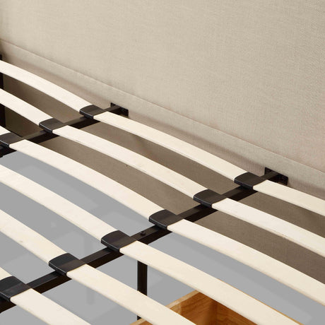 TOV Corey Upcycled Performance Linen Storage Bed King