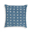 TOV Indigo Dots 20" Cotton Square Throw Pillow Cover Cover
