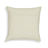 TOV Aztec 20" Cream &amp; Indigo Wool Square Throw Pillow Cover Cover