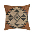 TOV Terra 20" Square Wool and Jute Kilim Throw Pillow