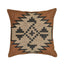TOV Terra 20" Square Wool and Jute Kilim Throw Pillow