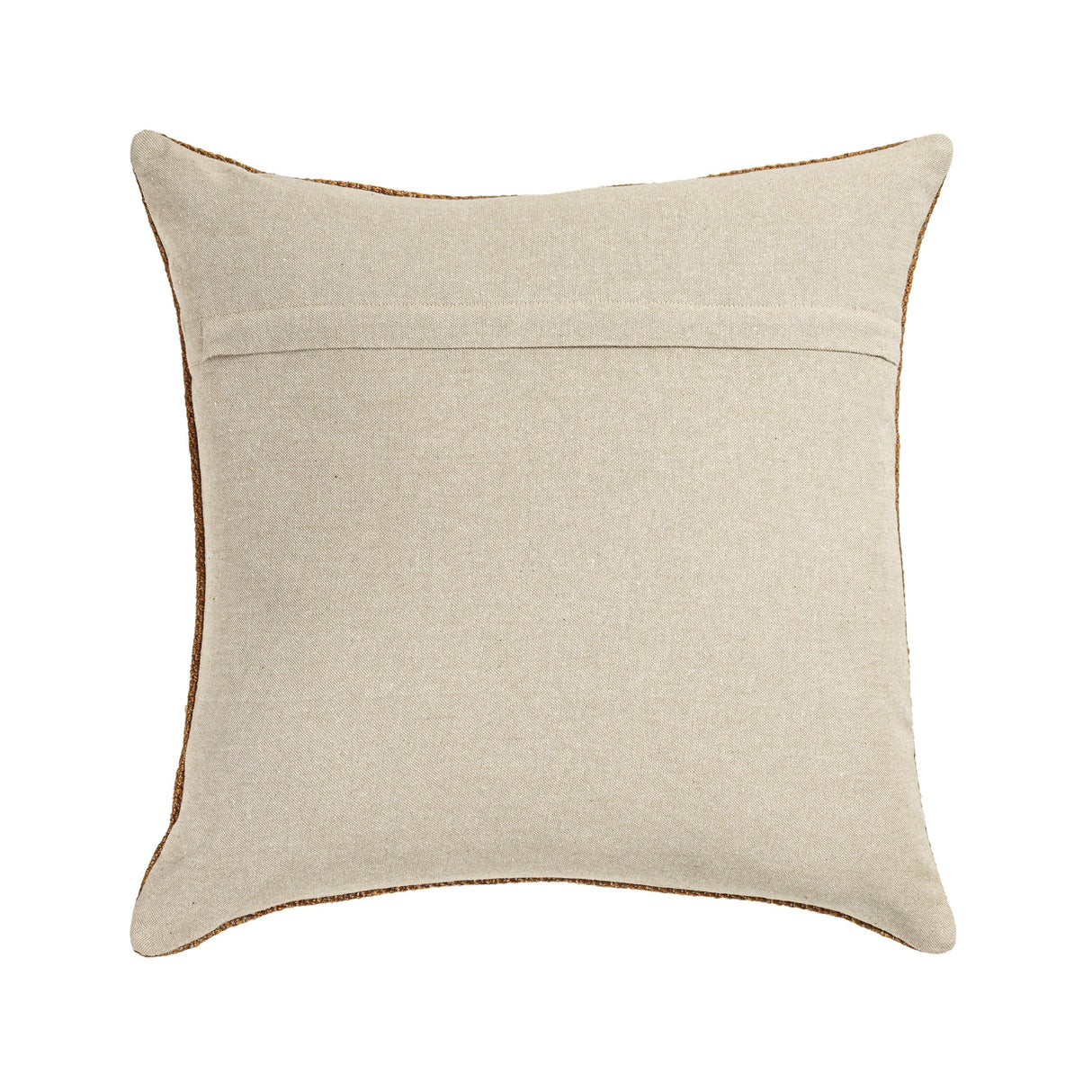 TOV Terra "Mesa" 20 inch Square Wool and Jute Kilim Throw Pillow (COVER) Cover