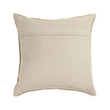 TOV Terra "Mesa" 20 inch Square Wool and Jute Kilim Throw Pillow (COVER) Cover