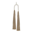 TOV Pasha Natural Cotton Jute Tassel Wall Decor Large