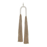 TOV Pasha Natural Cotton Jute Tassel Wall Decor Large