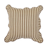 TOV Striped 20" Linen Throw Pillow Cover