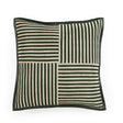 TOV Kora 20" Cotton Jute Contract-Grade Throw Pillow