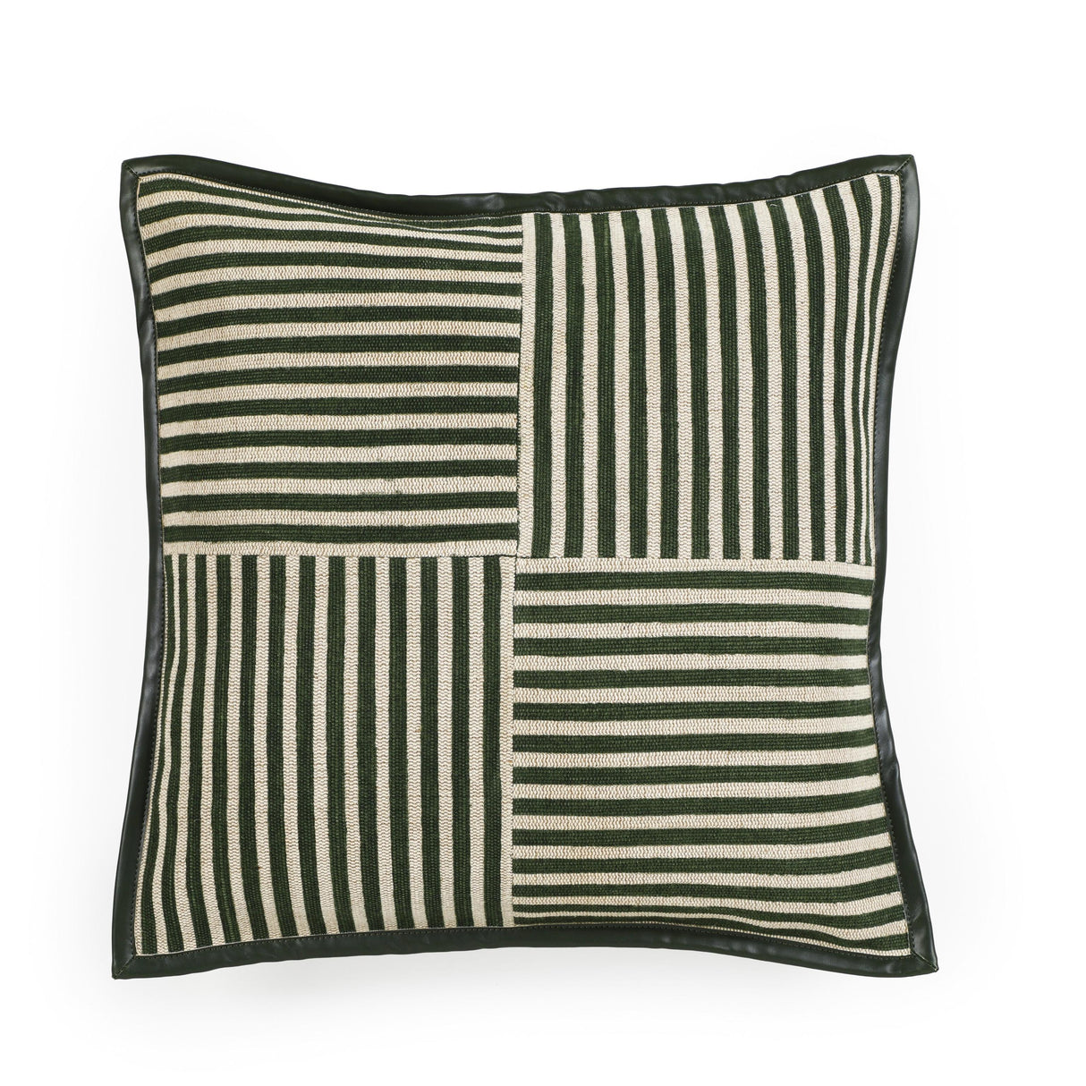 TOV Kora 20" Cotton Jute Contract-Grade Throw Pillow