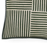 TOV Kora 20" Cotton Jute Contract-Grade Throw Pillow