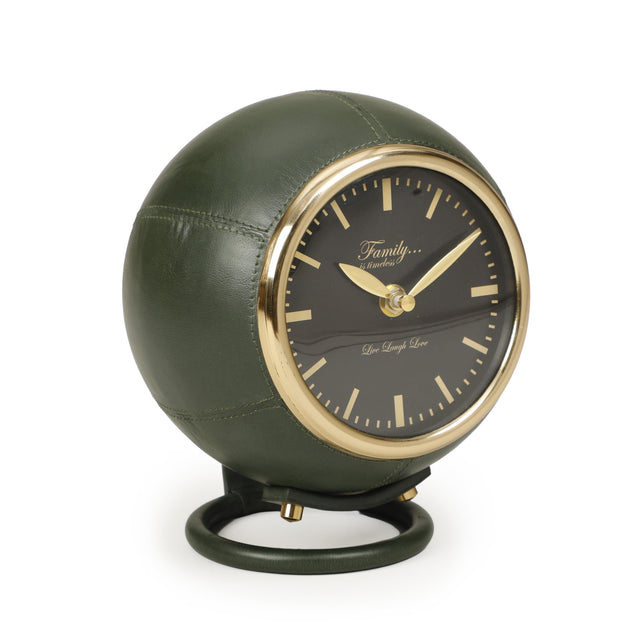 TOV Draper Dark Green Contract-Grade Standing Accent Clock
