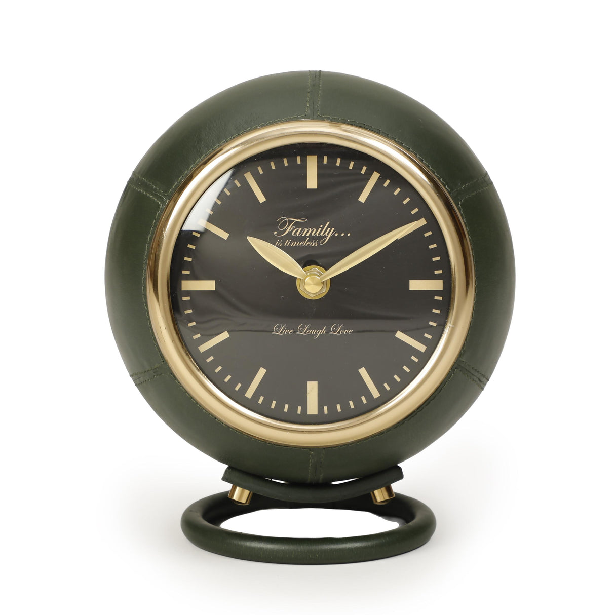 TOV Draper Dark Green Contract-Grade Standing Accent Clock