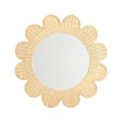 TOV Coralie 33.4" Rattan Round Wall Mirror