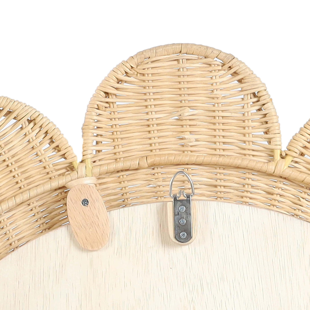 TOV Coralie 33.4" Rattan Round Wall Mirror