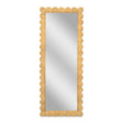 TOV Bama 29.1" x 75" Long Natural Rattan Wall Mirror
