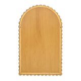 TOV Bama 48" x 79" Jumbo Natural Rattan Arched Wall Mirror