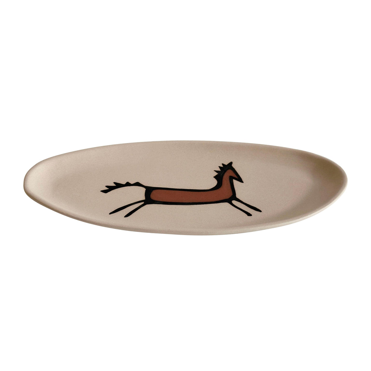 TOV Ceramic "Horseplay" Catchall Dish