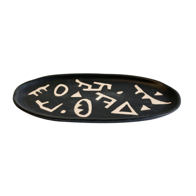 TOV Ceramic Runes Catchall Dish