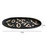 TOV Ceramic Runes Catchall Dish