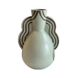 TOV Ceramic Line Art Wavy Vase