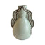 TOV Ceramic Line Art Wavy Vase