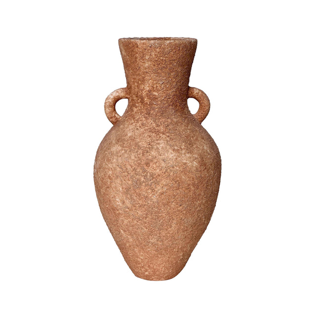 TOV Earthenware Roman Vase with Handles