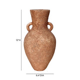 TOV Earthenware Roman Vase with Handles