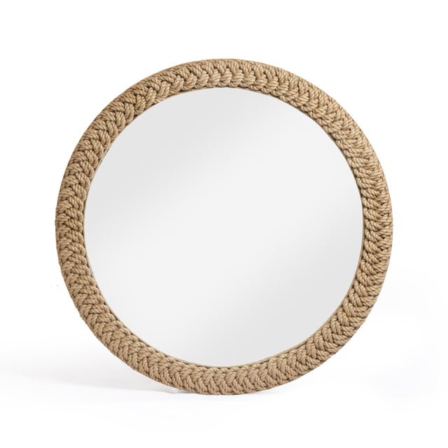 TOV Midge 40.5" Rope Round Wall Mirror