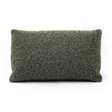 TOV Malolo 20"X12" Long Mohair Rectangular Vegan-Down Throw Pillow Cover