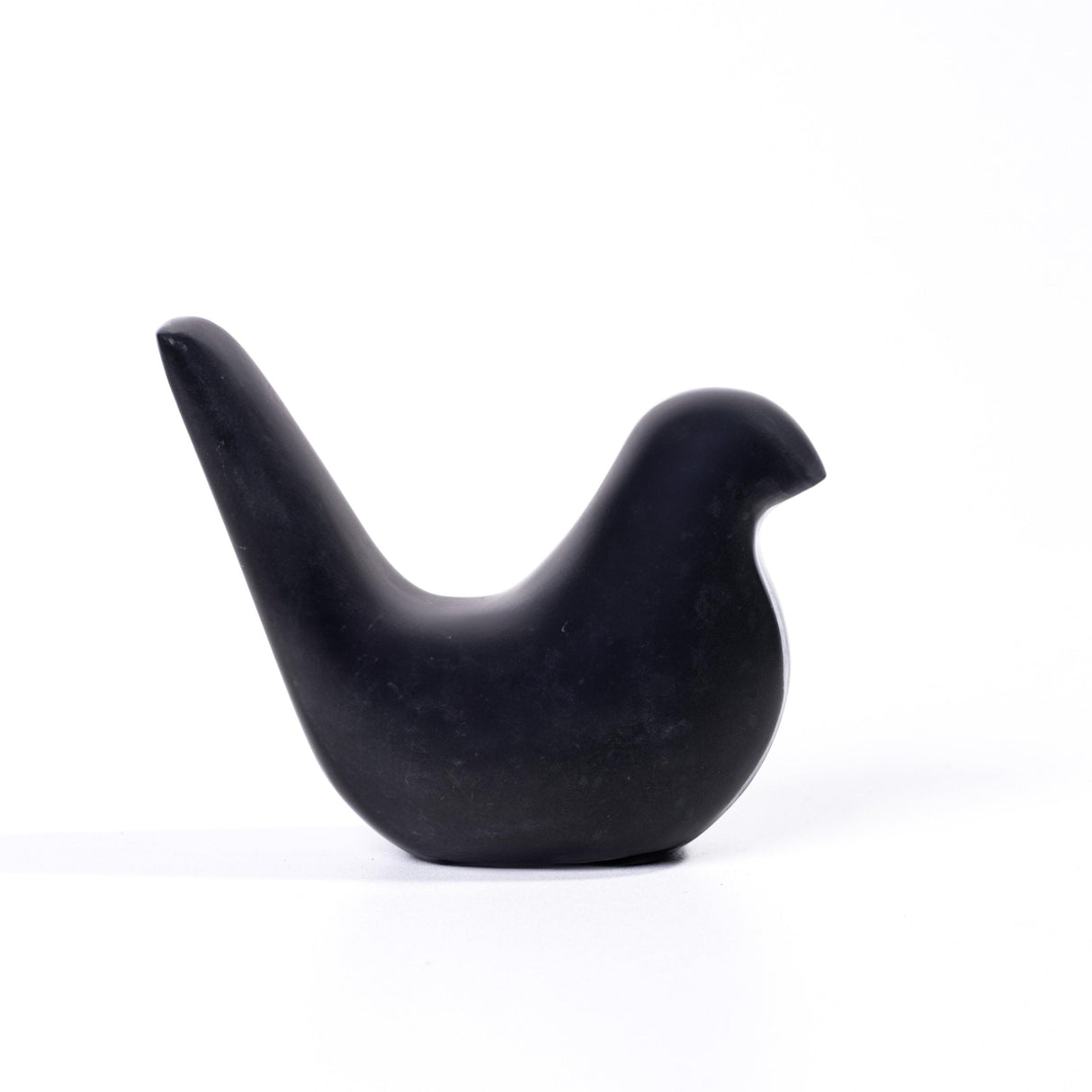 TOV Black Marble Bird Statue