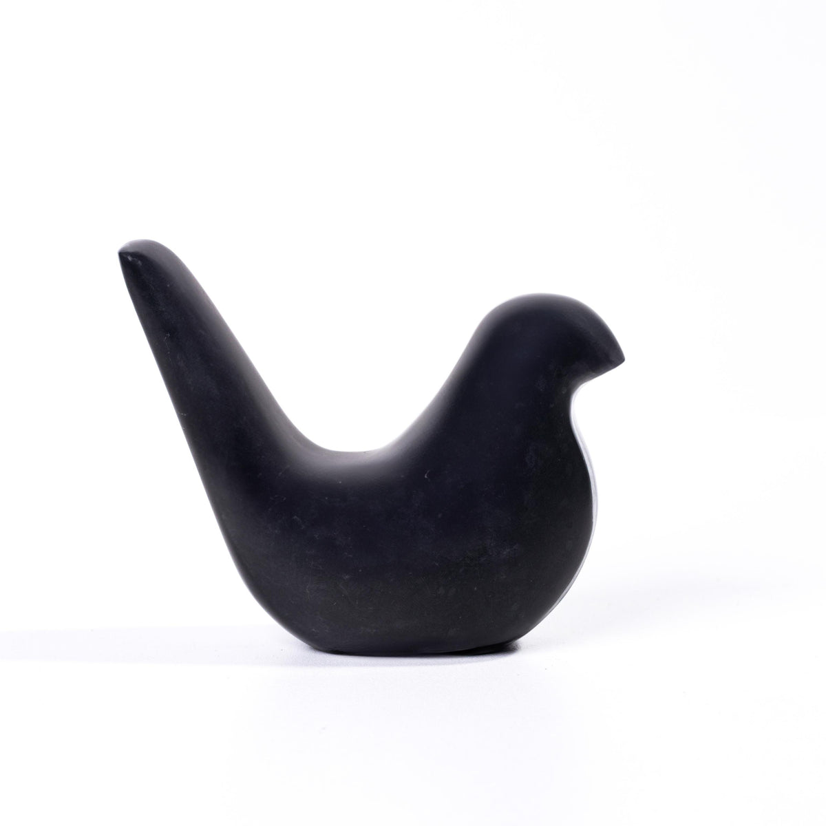 TOV Black Marble Bird Statue