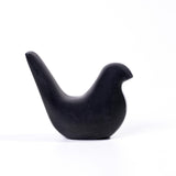 TOV Black Marble Bird Statue
