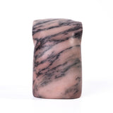 TOV Marble Pink Green Elephant Statue