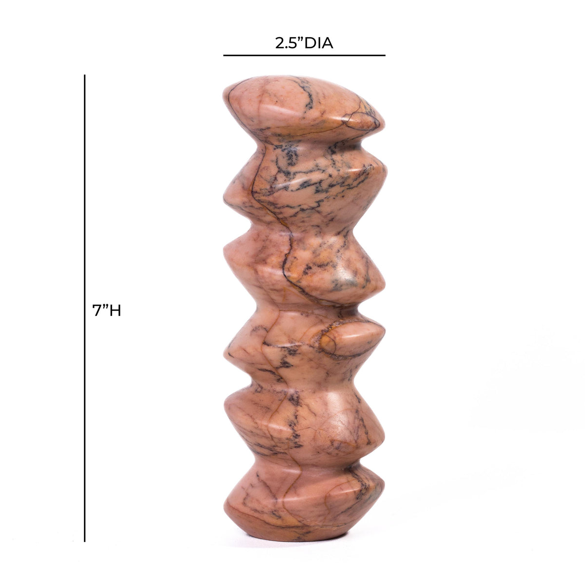 TOV Marble Sunset Cairn Tall Object