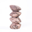 TOV Marble Pink Cairn Decorative Object