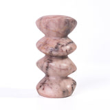 TOV Marble Pink Cairn Decorative Object