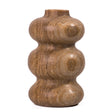 TOV Marble Dark Onyx Swell Decorative Vase